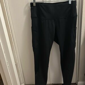 Nwot unbranded black leggings with pockets